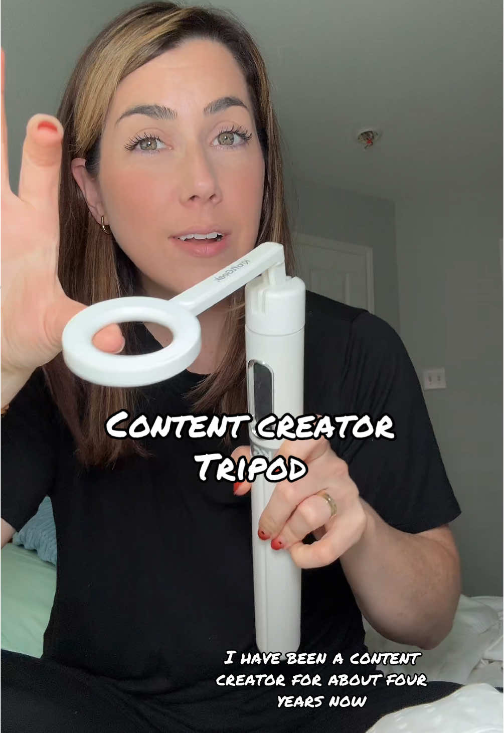 I love this magnetic selfie tripod! It has helped me film better content! #tripod #magnetictripod #selfiesticktripod #selfiestick #contentcreating #phoneholder #tiktokshop #tiktokshopping  #tiktokfinds #cozycountdown #spotlightfinds  #NewYearNewAura 