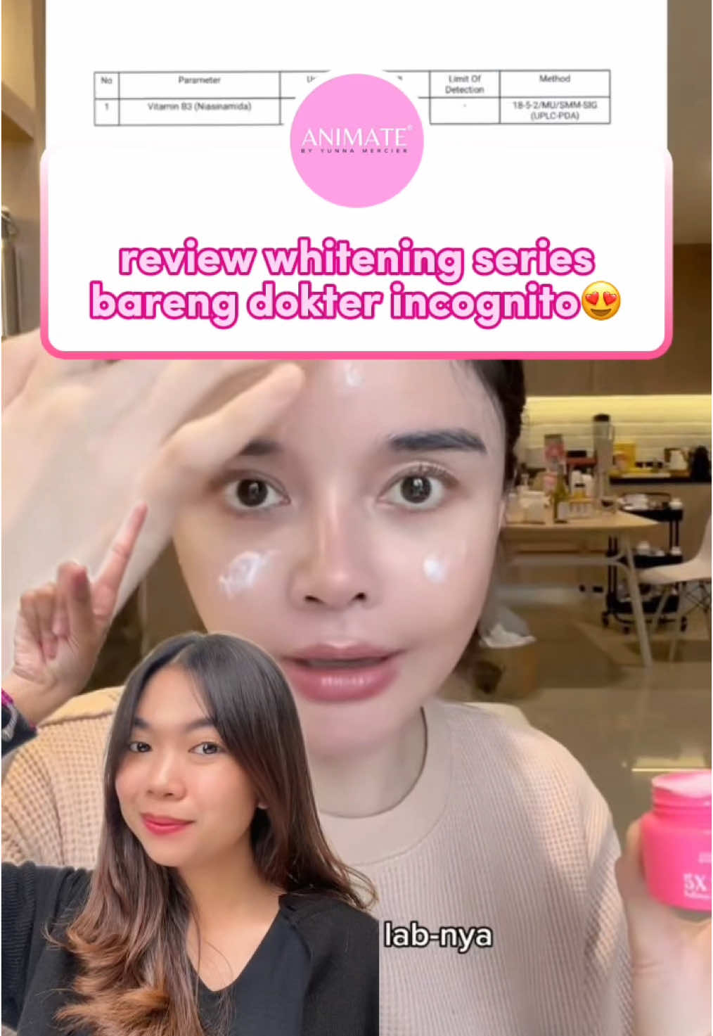 Review skincare 90 ribuan yang   bisa kamu dapetin 1 paket Animate whitening series😍 #animate #glowingskin #hidupkancantikmu #cantikgakharusmahal #skincareroutine #whitening #drincognito #fyp 