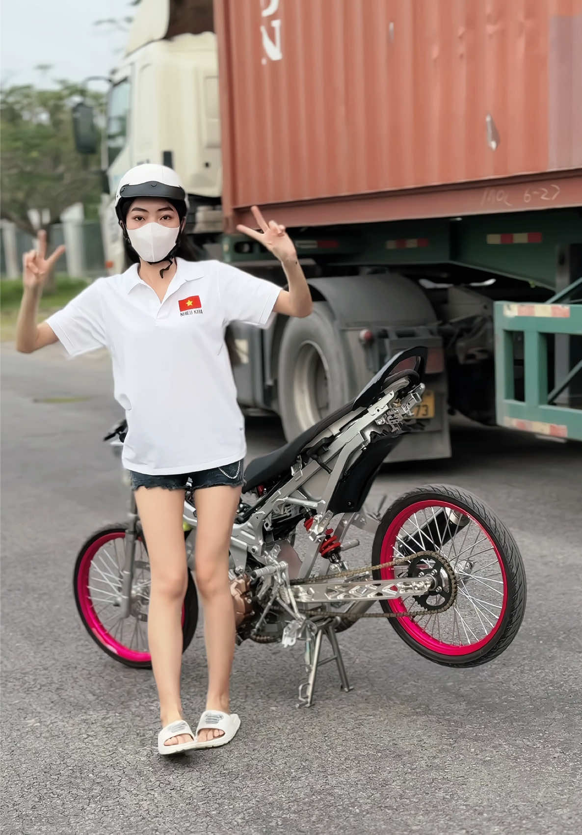 Đợi ngày ráp áo...🔥😉 #sonicdokieng #sonic150r #xedovietnam #travinh84 #nhieukha 