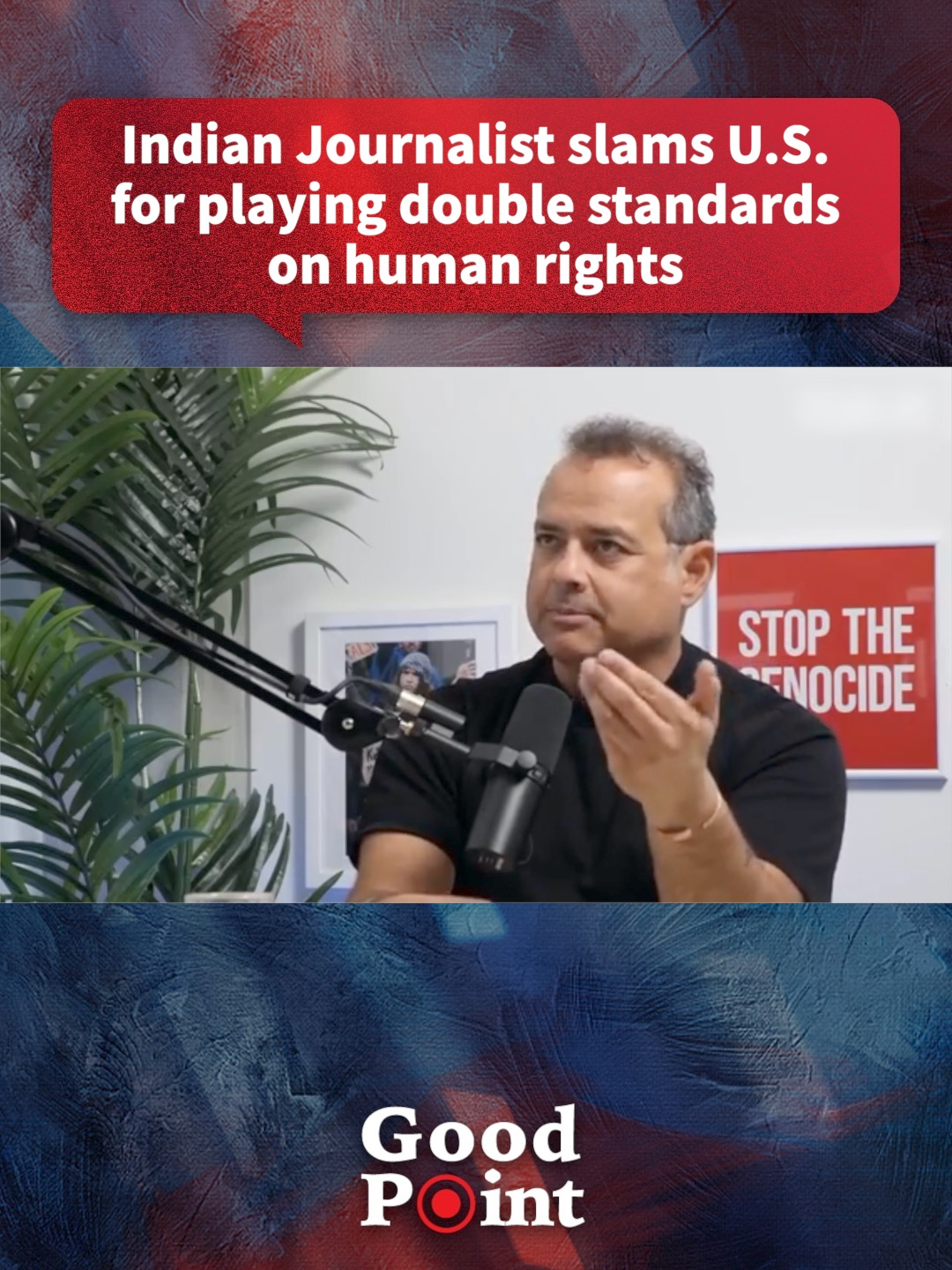 Indian journalist Vijay Prashad delivers a scathing critique of the #U.S. and the moral posture of the West. He criticizes the U.S. for playing double standards in their approach to #humanrights. While advocating human rights on the global stage, he says, the U.S. has sent bombs to Israel for bombing #Palestinian children.