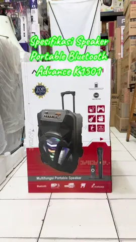 Speaker Portable Bluetooth Advance K1501 #speaker #portable #bluetooth #Advance #wireless #karaoke #USB #equalizer #mic #microphone #outdoor #indoor #senam #speakerbluetooth #free #radio #memory #mp3 #ledlights #radio #fm 
