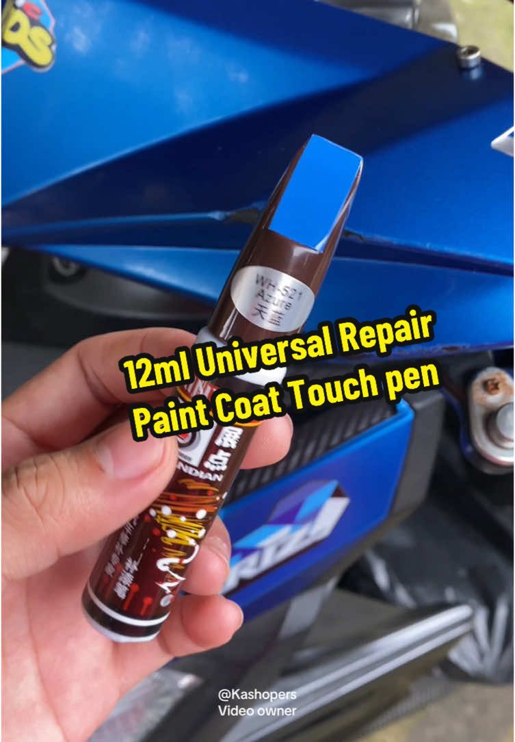 12ml Universal Repair Paint Coat Touch Pen😎👌 #repairpaint #carpaint #paintpen #motorcycle #moto 