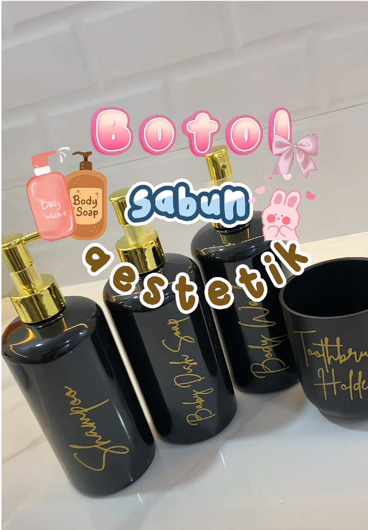 Membalas @yannayayak01 Yang minta spill botol sabun ini yaa🫶🏻Harganya cuma 13rb an aja! sebagus itu✨  #botolsabun #estetik #kamarmandiminimalis #fypシ゚viral 