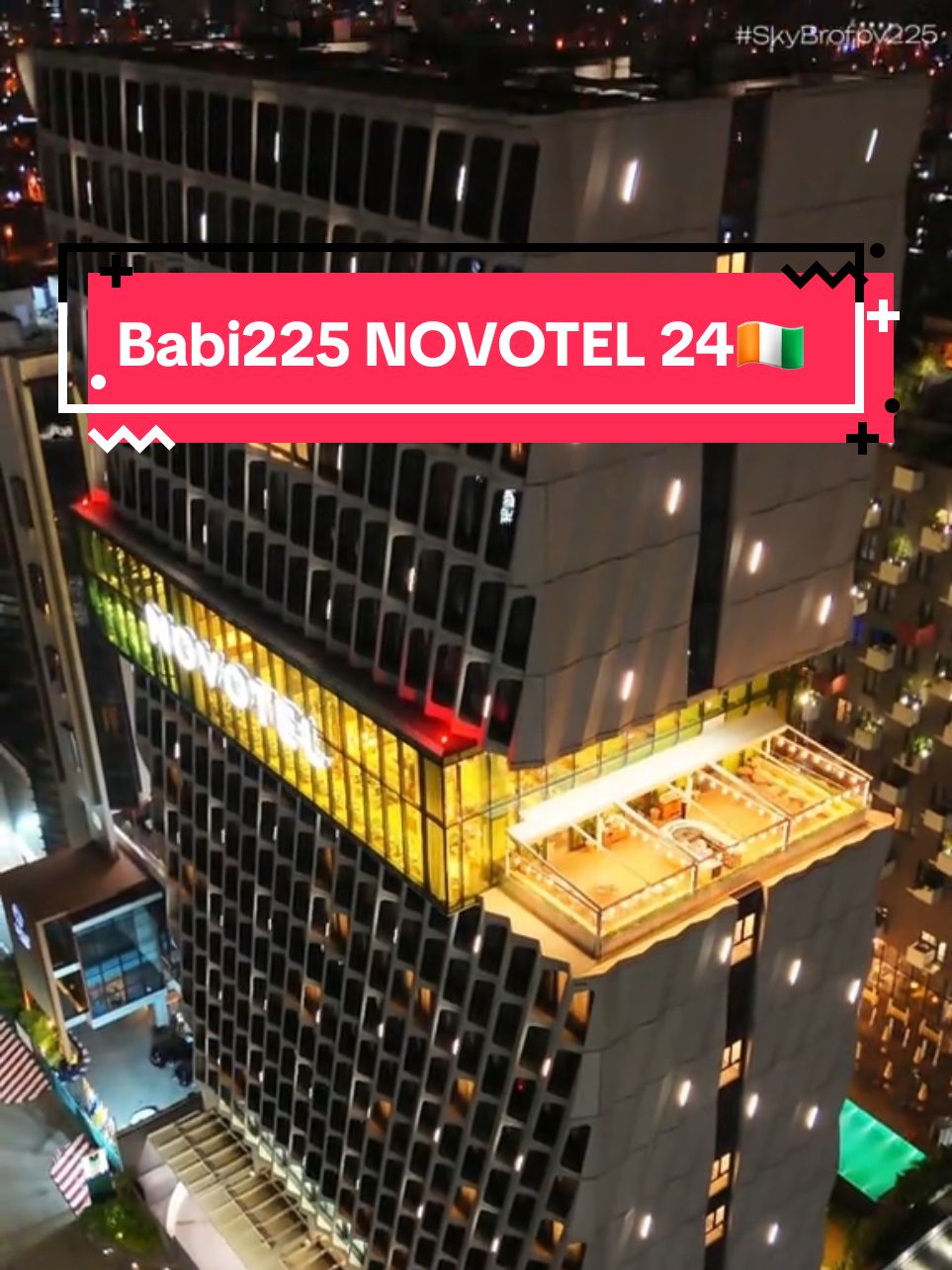 Ici C’est Babi225 🇨🇮 part03  . . . . Hotel NOVOTEL Marcory Côte d'Ivoire 🇨🇮 la lueur dans la nuit calme 🌃  Un séjour inoubliable #droneabidjan #abidjandrone  #fpv #fpvdrone #drone  #fyp #funny #Hotel #novotel  #pourtoi #nuit #abidjancotedivoire  #abidjan225🇨🇮 #cotedivoire🇨🇮 #225🇨🇮 #marcory  #foryoupage❤️❤️ 