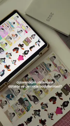 stickerlarımı her zaman ipad’de (procreate) hazırlıyorum, boyutları da a4e uygun yerleştiriyorum💌 belki karşılaştırmasını görmek düzenlerken işinize yarar🧚🏻‍♀️ #sticker #stickermaking #journal #journaling #ajanda #digital #procreate #öneri #fyp #keşfet 