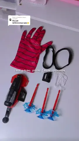 Replying to @doublefa_shop @Biebeby⋆˚ෆִֶָ𓂃 ࣪˖ ִֶָ💛 👈 Beli kat sini #sarungtanganspiderman #spidermanglove #carapasangsarungtanganspiderman 