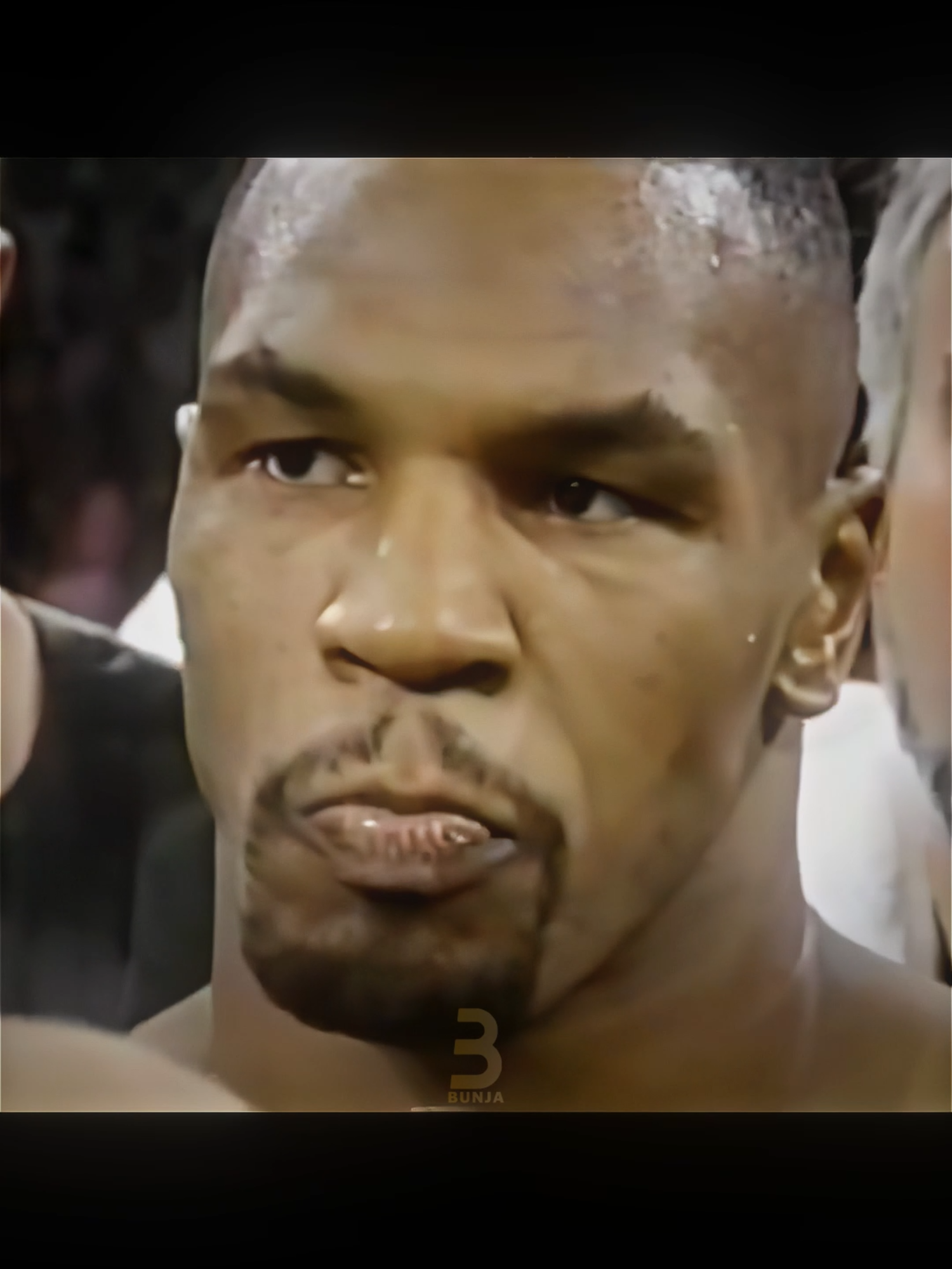 The Staredown🥶 #miketyson #boxing #ironmike #edit