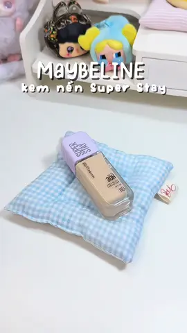 kem nền nắp tím nhà Maybeline #unboxing #review #makeup #kemnenmaybeline #kemnennaptim #kemnenkiemdau #maybelline #xh #viral #fyp 