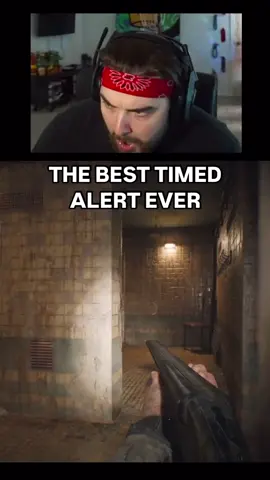 They see with noise…bro didn’t help himself 🤣🤣🤣 credit: kingwoolz on ig #funny #gaming #lol #tiktokfunny #streamer #fart #scarygame 