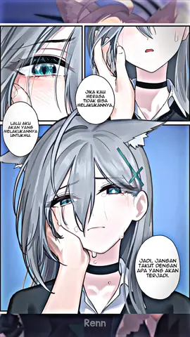 Tidak apa-apa Kuroko bersandar lah kepada Sensei yang peduli dan mendukung Kuroko 😄 #arsipbiru #shirokobluearchive #bluearchive #kuroku #shirokoterror #edit #fyp Cr :@wawanpreset11