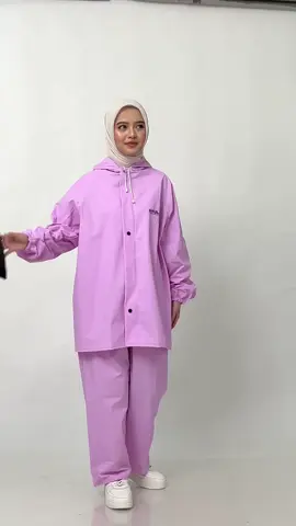 Jas Hujan Akula Pink