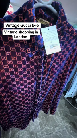 Vintage shopping London vintage Gucci #vintage #vintageshopping #vintagegucci #london 