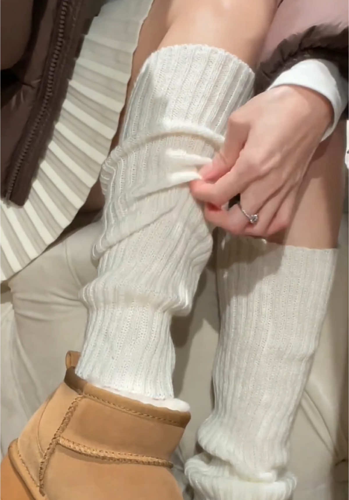 Tất ống chân dệt kim nữ #tatongchan #tatnu #tất #xuhuong #viral 