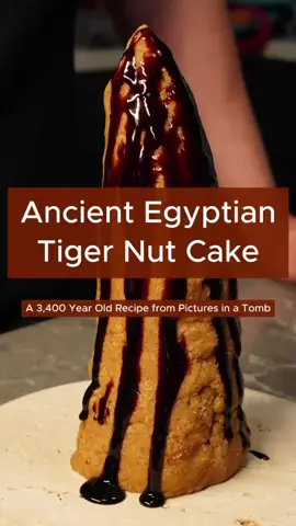 Ancient Egyptian Tiger Nut cake from 1400 BC #ancientegypt 