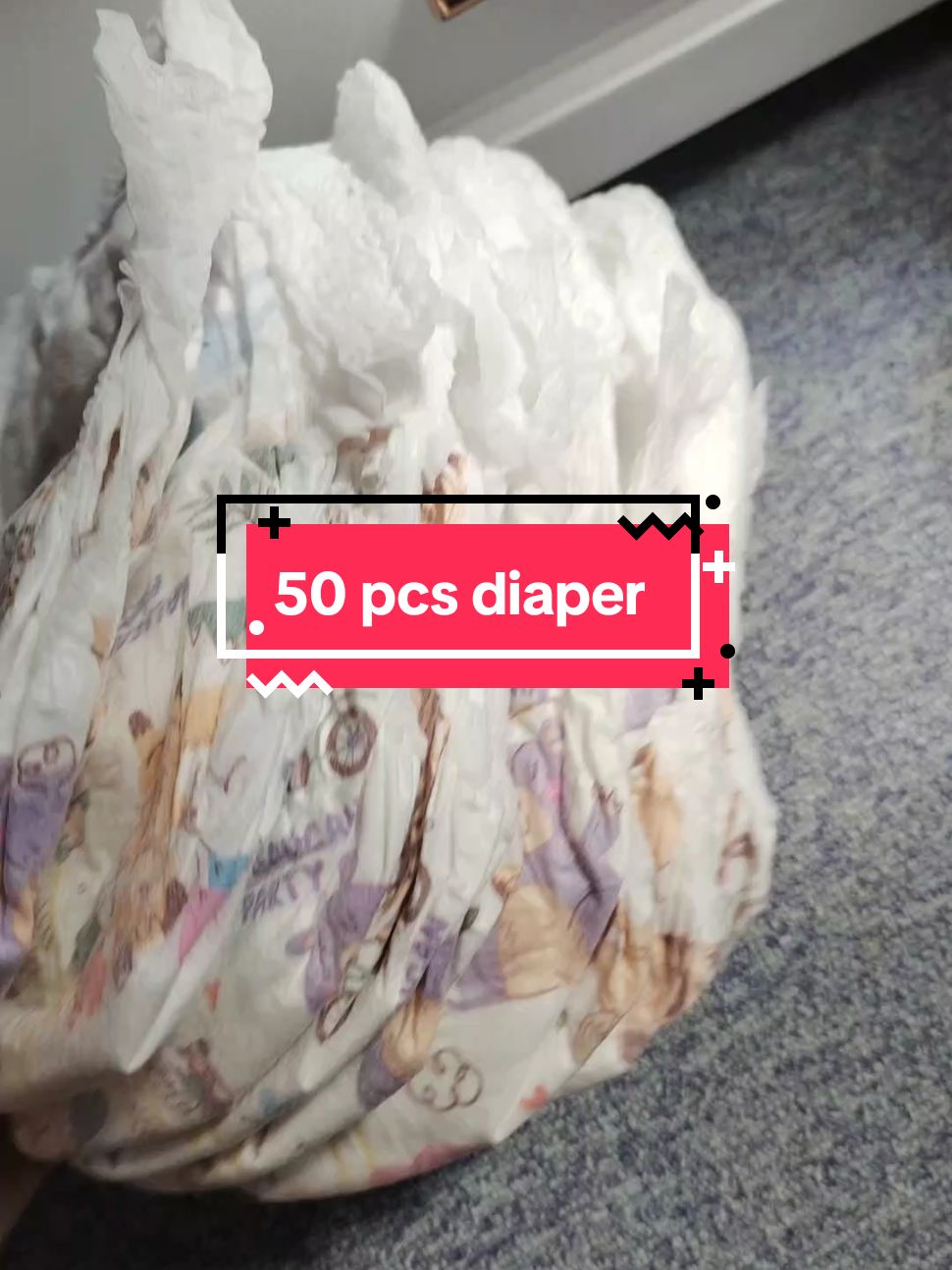 maganda talaga quality neto kaya di ako nagsasawang ishare🥰 @rielunashop @rielunashop @rielunashop  #diaper #koreandiaper #koreandiaper50pcs #trending #fypシ #babyessentials 