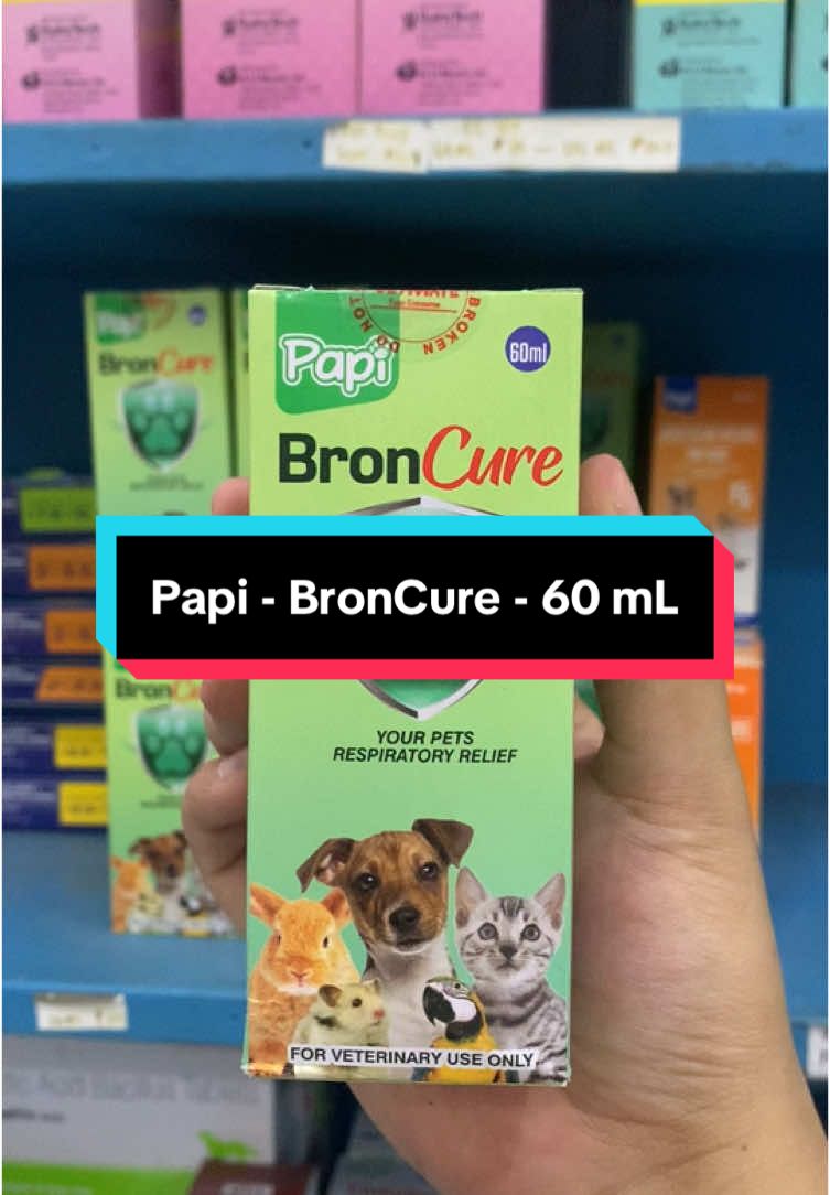 Papi - BronCure - 60 mL🐶🐱🐦‍⬛ Check out na guysss!🥰