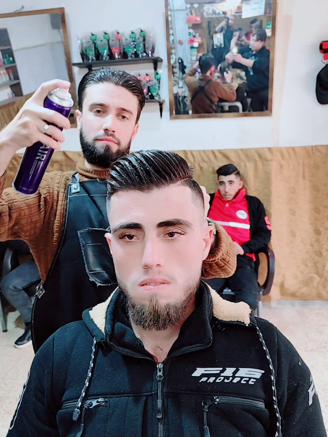 #قصات_شعر #موديلات #شعر #صبغات #تنظيف #بشرة #2025 #ترند #كللي #ادلب #سوريا #اكسبلور @صالون الصقر 💈✁ 