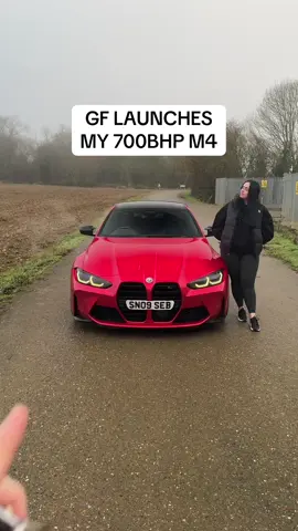 I trust her too much giving her the keys to my M4, especially now that it’s tuned 