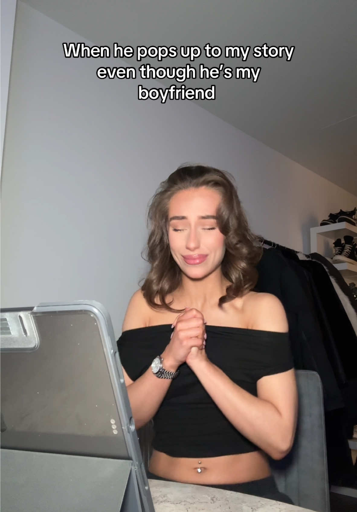 It’s the little things🥹 #fyp #foryou #excited #boyfriend #couple ##girlythings##couplescomedy##reaction##funnytiktok##humor##Relationship##relationshipgoals##marriage##husbandwife##viral_video##mollyrichards##xyzabc##fyppp