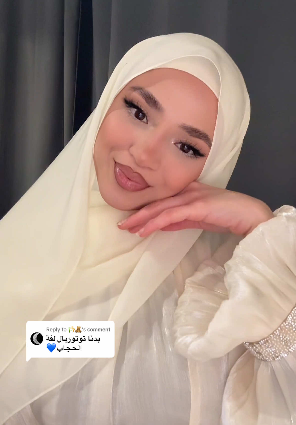 Replying to @🌾🧸  Hijab tutorial 🤍✨