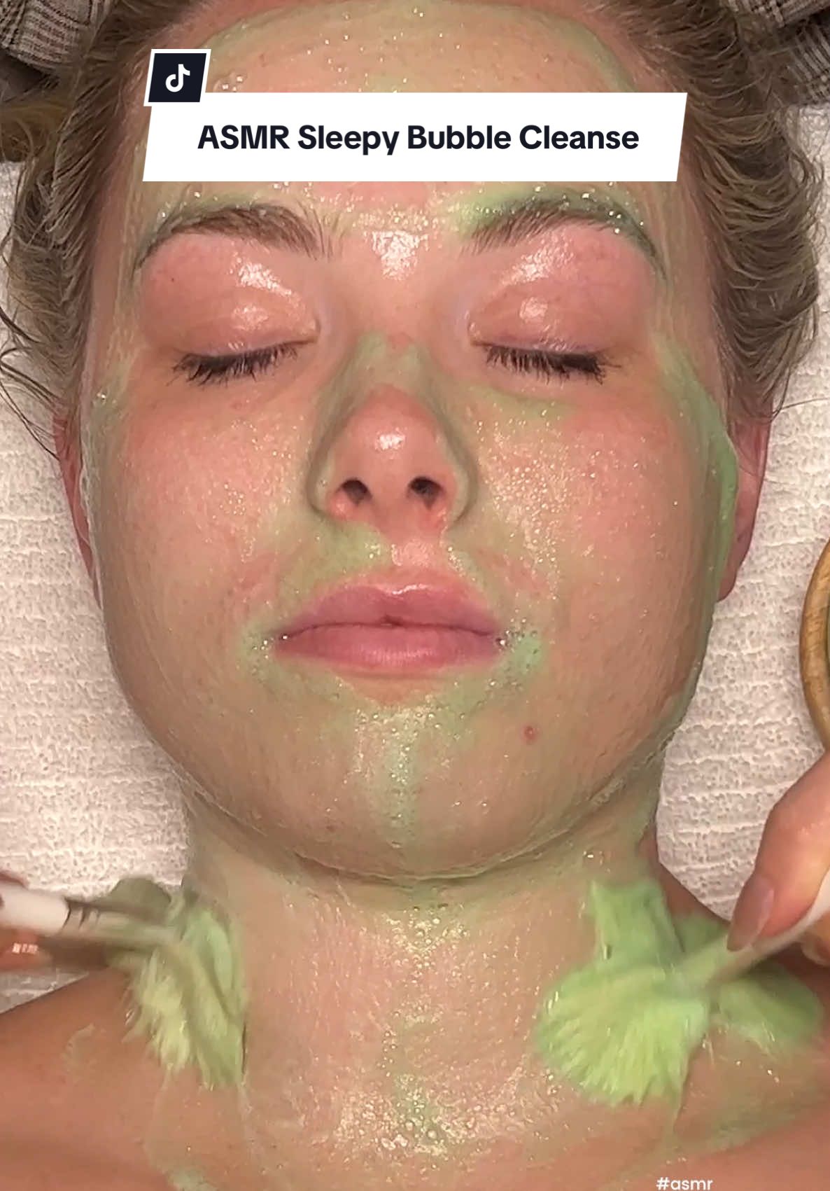 Wishing everyone a peaceful weekend🫶✨ #asmrfacial #asmrsleep #asmrrelaxing #dallasmedspa #asmrspa