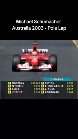 Remembering Michael Schumacher at his peak, 11 years on from his accident Listen to that V10 roar as his powers his way to pole position 🤩 #F1 #Formula1 #Schumacher #MichaelSchumacher #KeepFighting #OldSchoolF1 