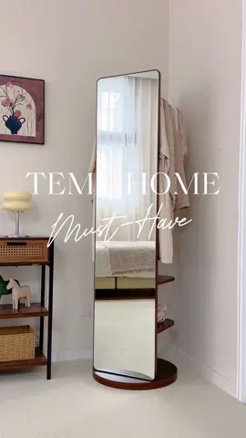 👗 See it all at once! This Full Length Mirror with Hangers keeps outfits and accessories together for easy styling. 🪞✨ 🔍 Find it at https://temu.to/m/uvwsh7t14f3 or with this code dsy8354. #Temu #TemuFinds #HomeOrganization