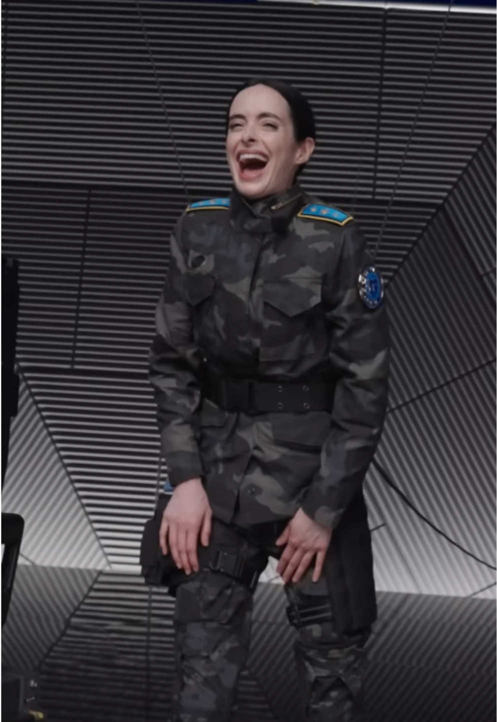 No stranger to stuntwork. Welcome to the Sonic fam, #KrystenRitter! #SonicMovie3 #BehindTheScenes #FilmTok