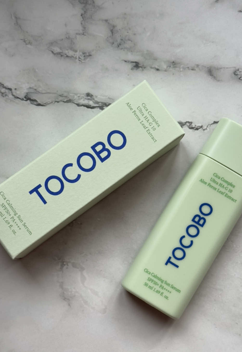 If your sunscreen leaves white cast, you need this!! ⬇️ TACOBO Cica Calming Sun Serum @@TOCOBO 🤍 ✨ Acts quickly to calm and moisturize the skin while blocking harmful UV rays. Suncare designed for soothing overheated skin. ✨ 	Suitable for Acne-Prone and Troubled Skin: Specifically designed to be gentle on problematic skin, helping to soothe irritation and reduce breakouts. ✨ Absorbs quickly into the skin without leaving a greasy residue, making it ideal for daily use. ✨ Soothes the skin and reduces skin temperature, providing a refreshing sensation upon application. . . #tocobo #cicasunserum #sunscreen #skincare #sensitiveskin #kbeauty #4amkr #tikcle @4am_official #beauty #ugc #contentcreator #kskincare 