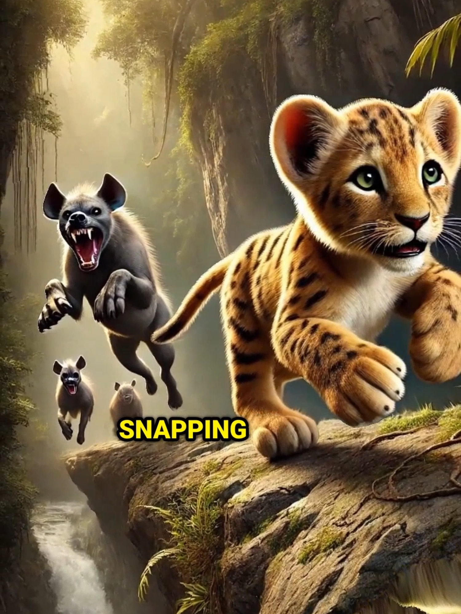 Episode4#ai #aifusion #aimidjourney #aianimation #aistory #lion #nature #tale #tiger #wildlife
