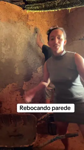 Rebocando parede#registrodevida 