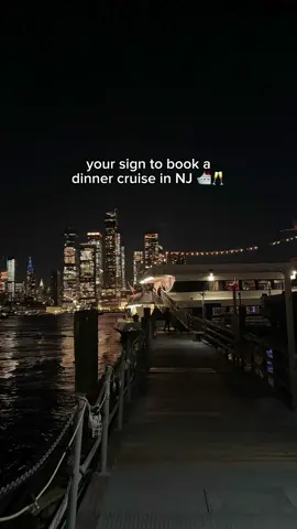 See NYC from a whole new angle with @City Cruises (AD) as you sail along the Hudson River 🛳️🥂. While you’re soaking in city views you’ll enjoy: 🍽️ A buffet-style meal with unlimited options 🍹 Drinks from the cash bar (I had a passion fruit mimosa—highly recommend if that’s your vibe!) 🎶 A live DJ + a dance floor 🌆 Unbeatable views from the upper deck. Right now, they’re hosting their magical Winter Wonderland cruise through January 1, but there’s so much more to experience. They offer brunch, lunch, and dinner cruises all year long, and if you’re planning ahead, don’t miss the Valentine’s Day cruise for a super romantic night on the water 💕. Whether you’re celebrating the holidays, planning a fun night out, or looking for a special date idea, City Cruises is the perfect choice. Trust me, it’s a vibe you’ll never forget! 📍Lincoln Harbor Marina 1500 Harbor Blvd Weehawken, NJ 🚗 Public parking is available in the Whole Foods Parking Garage on Level 2. 📸 Pro tip: Bring your camera because these skyline views deserve to be captured!   #citycruises #dinnercruise #nycskyline #hudsonriver #weehawkennj #weehawken #hudsoncounty #hudsoncountynj #datenightideas #ValentinesDay #newyears #holidaycruise #thingstodoinnj #njisntboring #explorenj #capcut #capcutholiday  *15% off New York, New Jersey and Philadelphia cruises. Offer must be redeemed between 10/10/2024-2/28/2025 (“Offer Period”). The offer applies to the base fare of select cruises departing from 10/10/2024-2/28/2025 and does not apply to optional enhancements. The promo, HOLIDAY15, provides 15% off for parties of 1-19 and is not valid on groups or charters of 20+ guests. Valid on new bookings only, cannot be redeemed for cash, or combined with any other offers. Prices & offers are subject to availability, are not valid on holidays or private events, are capacity controlled, and may change or be withdrawn at any time.