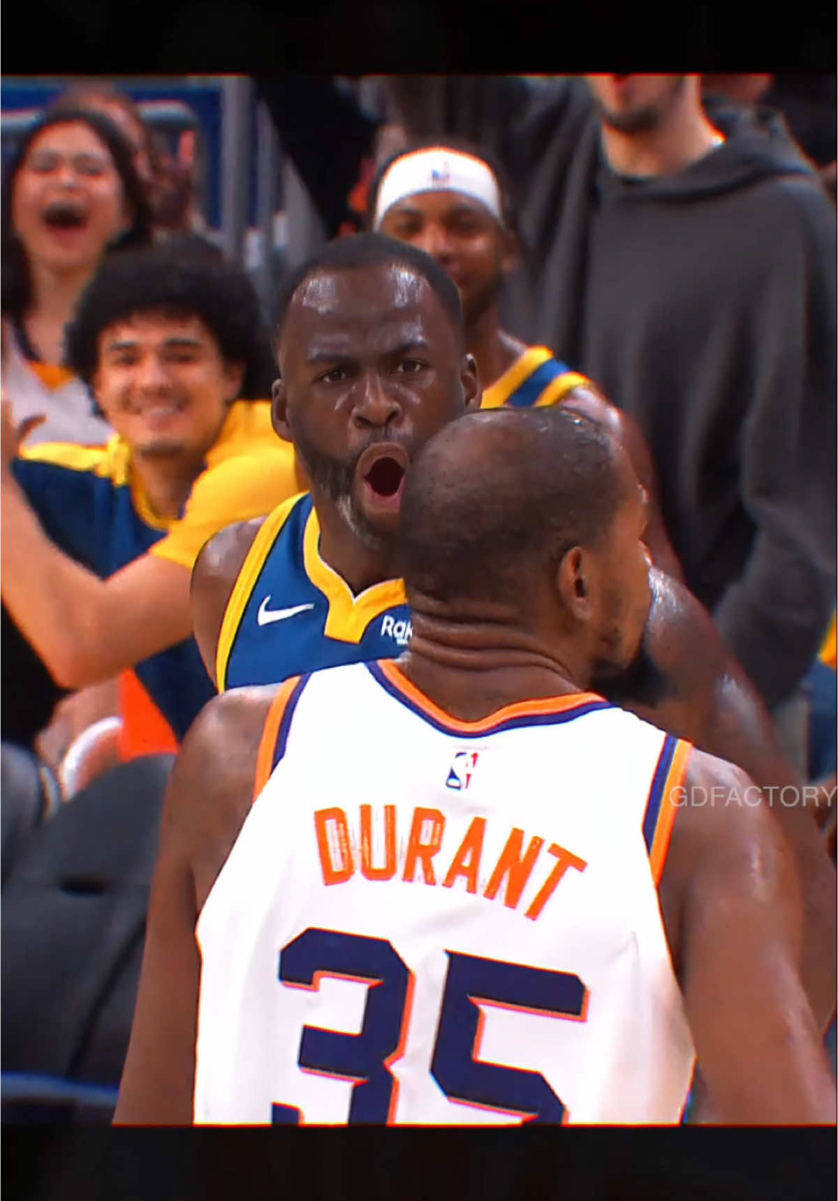 Draymond still haunting KD 👀 #NBA #basketball #fyp #foryou #foryoupage 