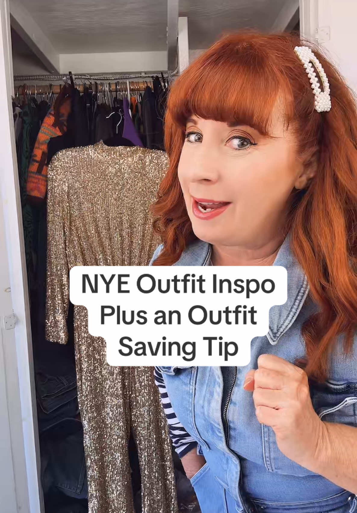 NYE outfit inspo plus a clothing saving hack #nyeoutfit #nyeoutfitinspo #outfitinspo #styletips #styletip #fashiontips #fashiontiktok #winteroutfitideas #newyearseveoutfit #stylehack #stylehacks #outfitideas #creatorsearchinsights 