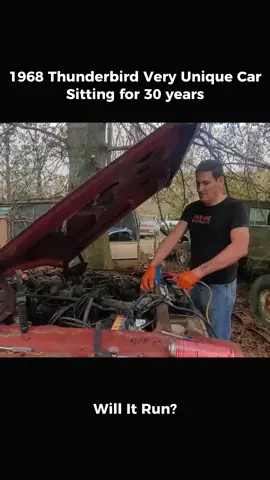 Will It Run?#willitrun #rescue #recovery #restoration #car #old #engine #tiktok #fyp #foryourpage 