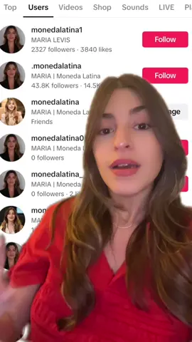 🚨 ESTA ES MI ÚNICA CUENTA EN TIKTOK 🚨 si les escriben por favor denle report y block y GRACIAS a los que me han avisado sobre esto!!! 🙏🏼🙌🏼 mis únicas cuentas son @monedalatina en tiktok, en IG y mi website oficial www.monedalatina.club 