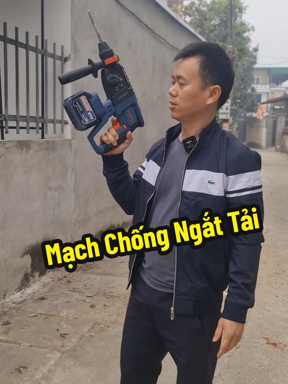 Bản Nâng Cấp Khoan Bê Tông Pin Bosseter #khoanpin #khoanbetongpin 