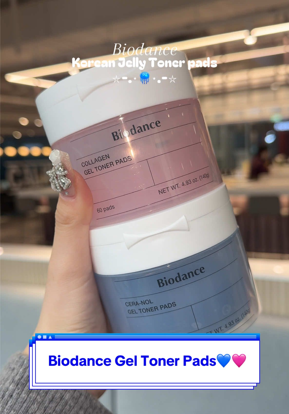 Biodance Gel toner pads are perfect for sensitive skin that is prone to irritation🤍✨💦#biodance #geltonerpads #skincaretips #skincareroutine 