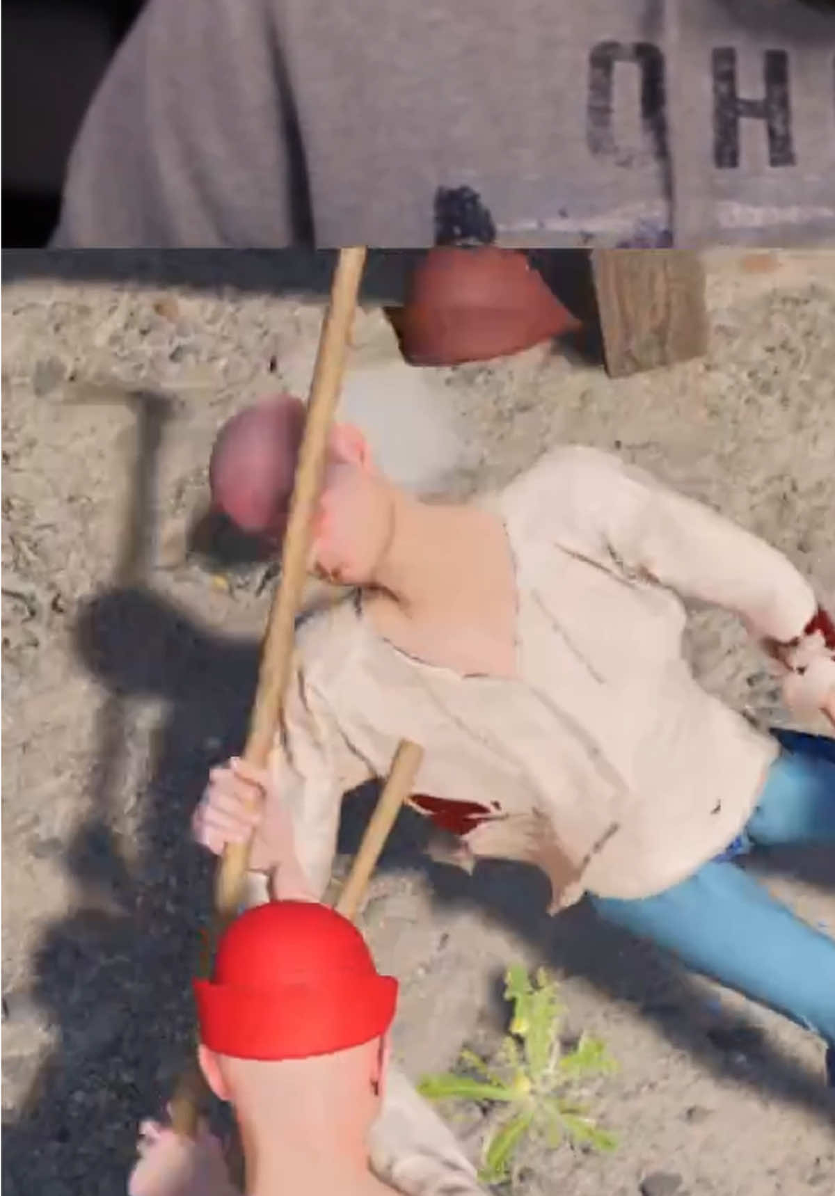 Violated that man #halfsword #halfswordgameplay #viral #funny #fyp #streamer #smallstreamer 