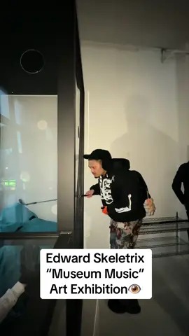 Museum Music🔜👁️ #edwardskeletrix #peta #museummusic #art #artexhibiton #PETA 