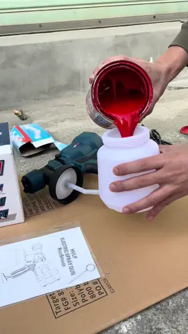 Máy phun sơn chạy điện Boshun  #mayphunsondiencamtay #mayphunsondien #hukan #mayphunsoncamtay