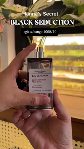 Legit sa bango toh! pang mamahalin ung amoy!#perfume #hannassecretperfume#blackseductionperfume #oilbasedperfume #longlastingperfume #eaudeparfum 