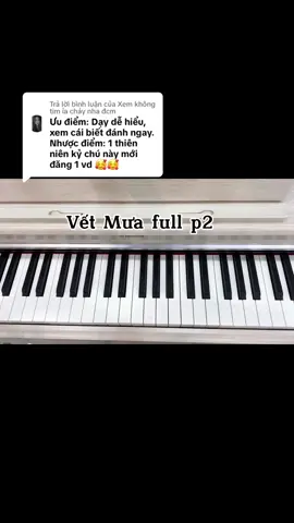Trả lời @Xem không tim ỉa chảy nha đcm Khắc Phục khuyết điểm #piano Hướng Dẫn Vết Mưa Piano Full #adampiano #adammusiccenter #adammusiccenter #pianotaibinhchanh #huongdanpiano #pianocover #vetmua #vucattuong #pianochonguoimoitap #coban