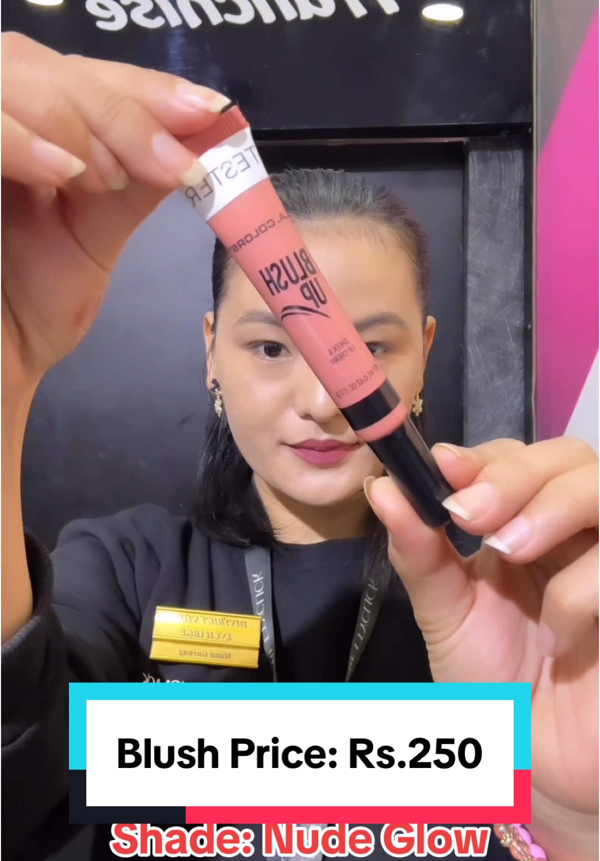 @LA COLORS Cosmetics Blush Up✨Shade: Nude Glow✨ Instagram: prettyclicknepal #grwm #Skincare #WhatToWear #MakeupTok  #StyleTok #prettyclick #prettyclicknepal #keepsupporting 