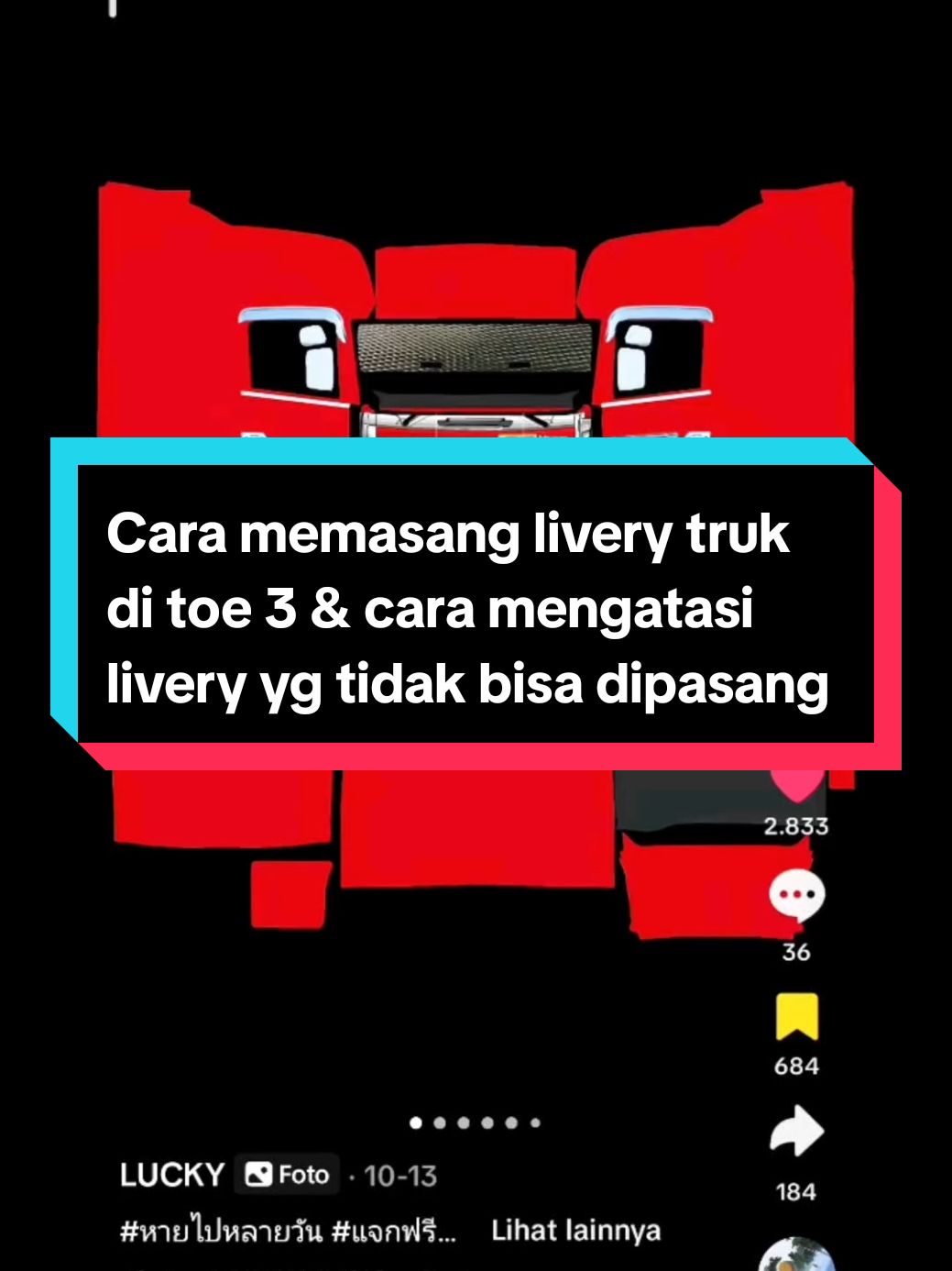 Tutorial cara memasang skin/livery truk dan cara mengatasi skin/livery tidak bisa di pasang di toe 3 #trukerofeurope3 #trukofeurope3 #toe3 #foryou #foryoupage #foryourpage #toe3simulator #livery #tutorial #tutor #fypシ゚ #truk 