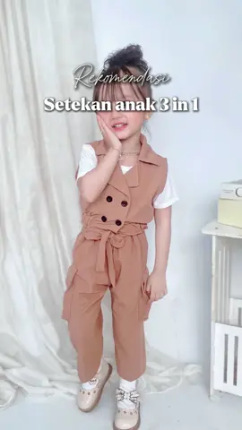 Setelan 3 in 1 Murcee bangett bund😍💗🔥 #trendingfashion #bajuanakperempuan #foryou #fypシ #xyzbca #fyp #racuntiktok #setanakgemes 