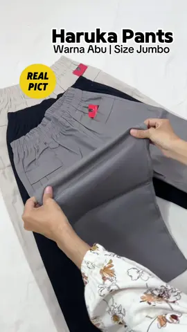 Celana Haruka Spill warna abu size jumbo, #fypシ゚viral #affiliate #masukberandafyp #celanawanitaterbaru #celanawanitakekinian #celana #harukapants #celanaharuka #celanaharukaterbaru #celanaharukatwillcombed 