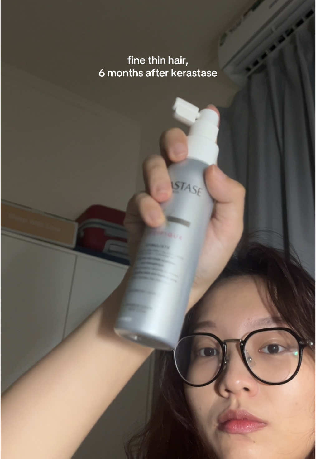 result 6 bulan abis sebotol kerastase specifique stimuliste 👀 #kerastase #kerastasespecifique #hairgrowth 