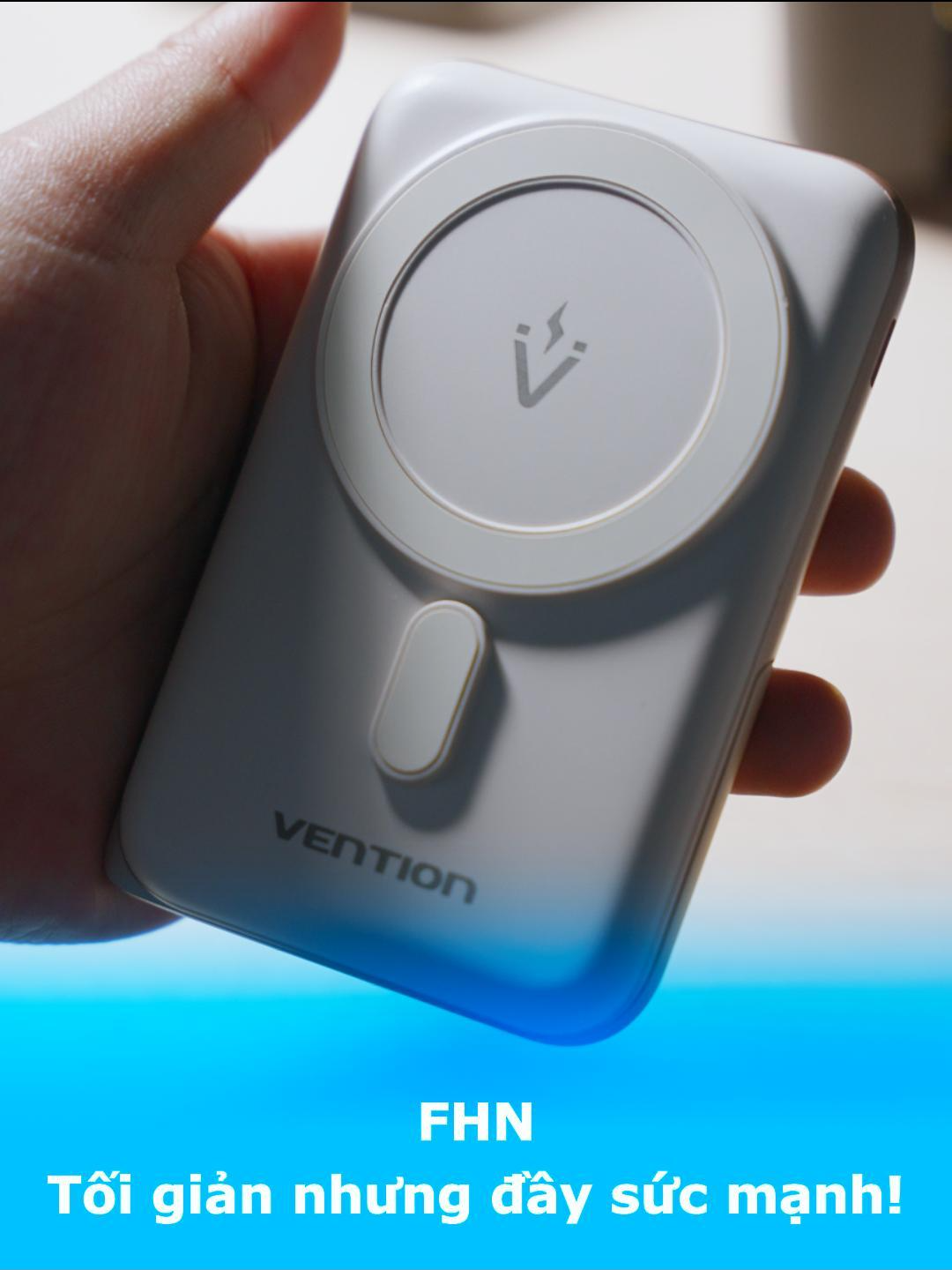 🧲 MagSafe giúp sạc mọi lúc, mọi nơi! Cắm vào và sạc ngay! ⚡#vention #MagSafe #SạcNhanh #CôngNghệ #trending