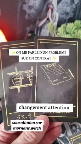 attention aux changements sur sur ton contrat #tiragedecartegratuit #medium #cartomancie #voyance #tiragedecarte 
